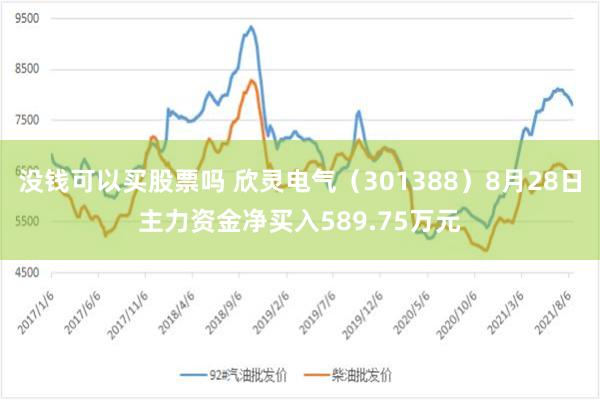 没钱可以买股票吗 欣灵电气（301388）8月28日主力资金净买入589.75万元