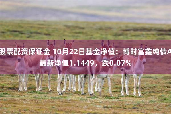 股票配资保证金 10月22日基金净值：博时富鑫纯债A最新净值1.1449，跌0.07%